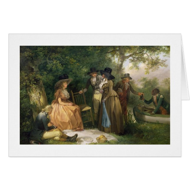 Der Repast des Anglers (Öl auf Leinwand) (Vorderseite (Horizontal))