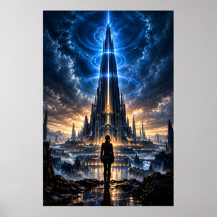 Der Resonanz-Turm Poster