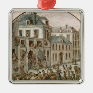 Der Reveillon Aufstand vom April 1789 Ornament Aus Metall