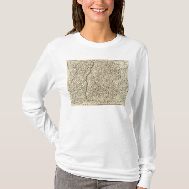 Der Rhein-Tal, Frankreich T-Shirt (Vorderseite)