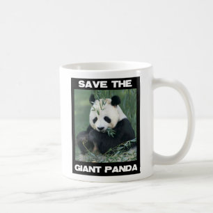 Der Riesenpanda gerettet Kaffeetasse