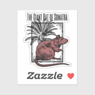 Der Riesenrat von Sumatra Holmesian Sherlock Holme Aufkleber