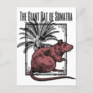 Der Riesenrat von Sumatra Holmesian Sherlock Holme Postkarte