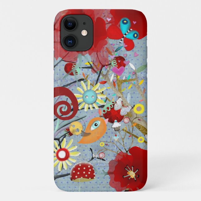 Der riesige Mohn Case-Mate iPhone Hülle (Rückseite)