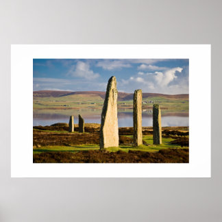 Der Ring der Brodgar Poster