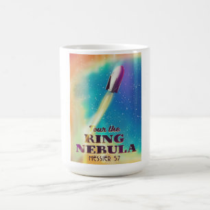 Der Ring Nebel (Messier 57) Weltraumreisepakat. Kaffeetasse