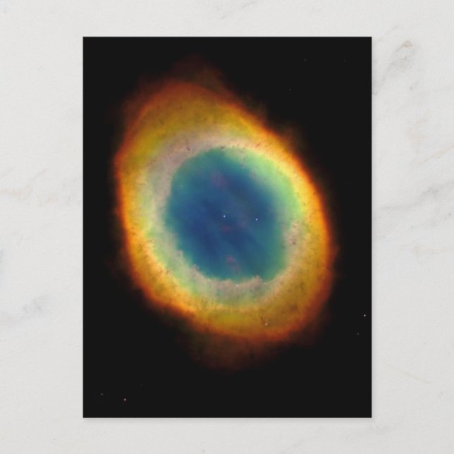 Der Ringnebel Postkarte (Vorderseite)