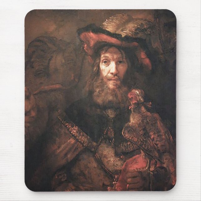 Der Ritter mit dem Falcon/St. Bavo Mousepad (Vorne)
