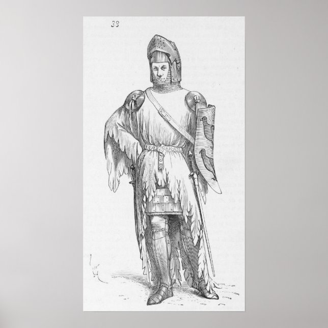 Der Ritter Poster (Vorne)