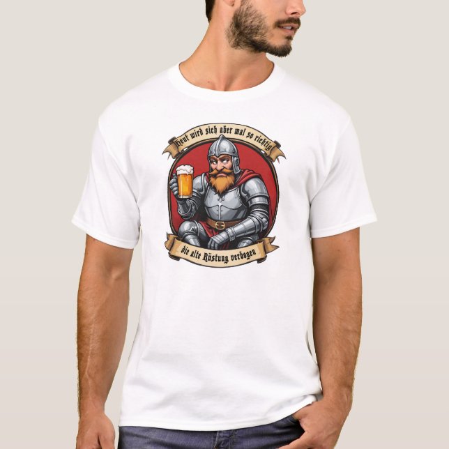 Der Ritter  T-Shirt (Vorderseite)