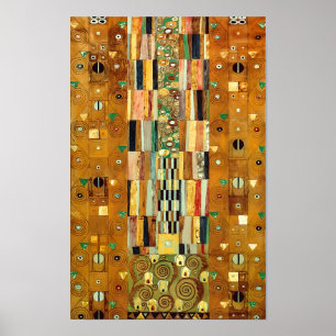 Der Ritter von Gustav Klimt Art Nouveau Poster
