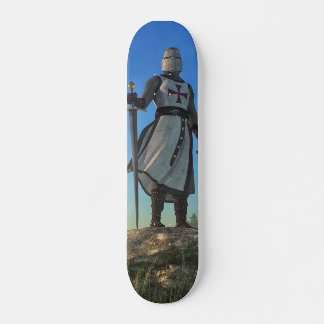 Der Rittertempel Skateboard (Vorne)