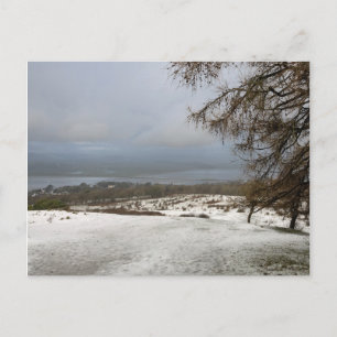 Der River Kent Winter Postkarte
