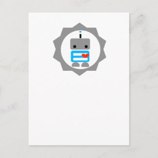 Der Roboter! Postkarte