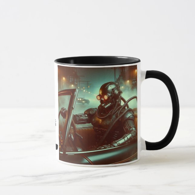 Der Roboter war der richtige Cybergun-Kaffee Tasse (Rechts)