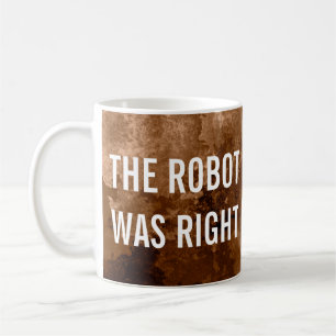 Der Roboter war der richtige Kaffee Kaffeetasse