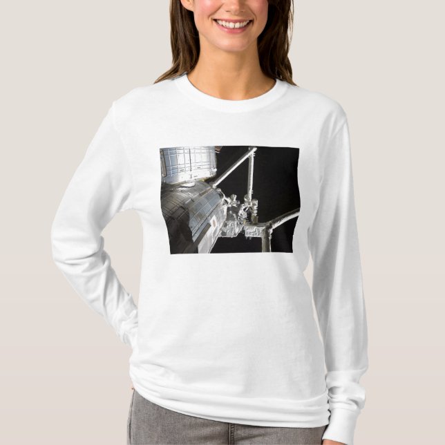 Der Roboterarm des japanischen Experiments Modu 2 T-Shirt (Vorderseite)