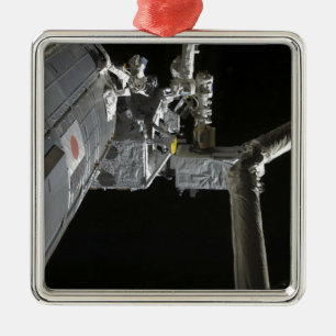 Der Roboterarm des japanischen Versuchsmodells Silbernes Ornament