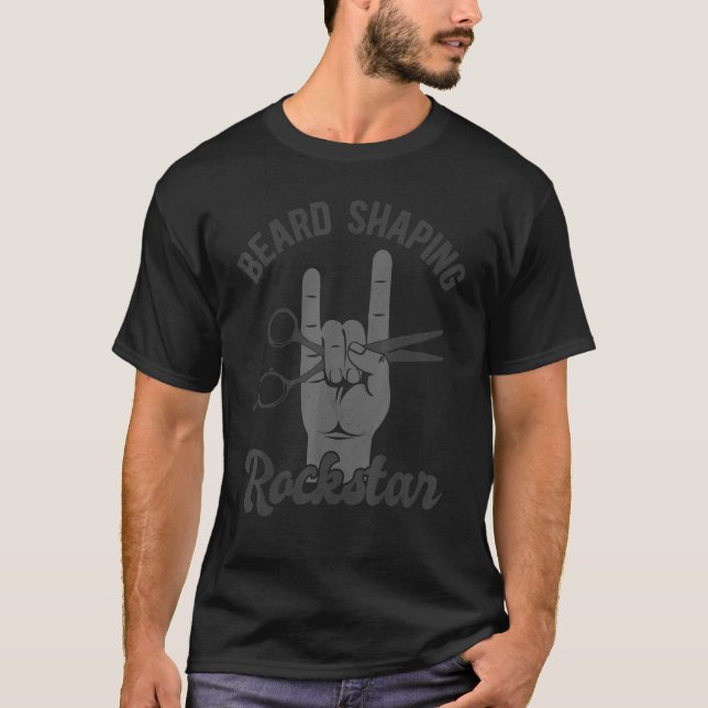 Der Rockstar aus Bart, die Begeisterung für den Fr T-Shirt (Vorderseite)
