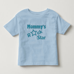 Der Rockstar der Mama Kleinkind T-shirt