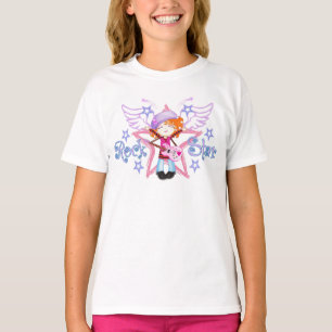 Der Rockstar des Mädchens T-Shirt