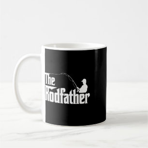 Der Rodfather Lustiger Angler-Vater Humor Kaffeetasse
