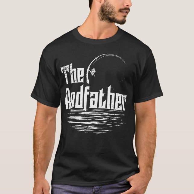 Der Rodvater Funny Fishing T-Shirt (Vorderseite)