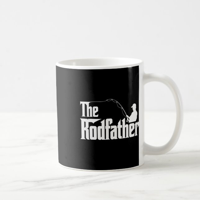 Der Rodvater Funny Fishing Vater Spaß Kaffeetasse (Rechts)