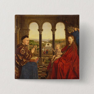Der Rolin Madonna, c.1435 Button