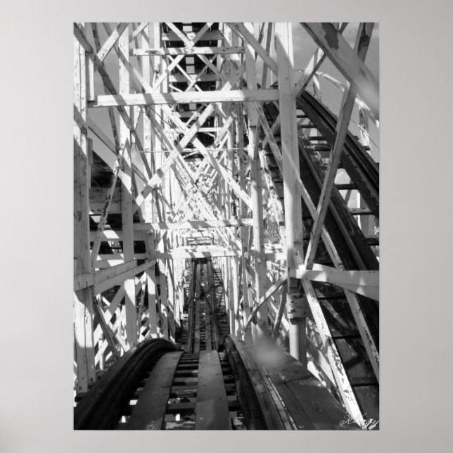Der Roller-Untersetzer Poster (Vorne)