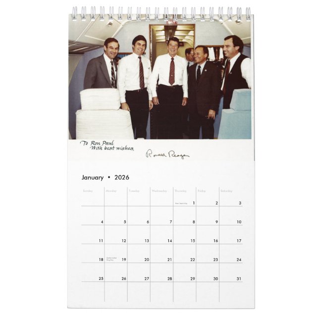 Der Ron Paul-Kalender Kalender (Jan 2026)