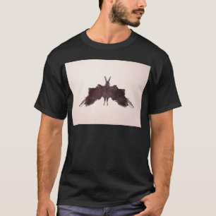 Der Rorschach-Test Tintenklecksplatte 5 Fledermaus T-Shirt