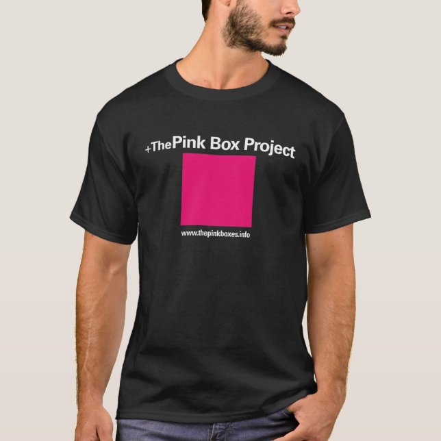 Der rosa Kasten-Projekt-T - Shirt (Vorderseite)