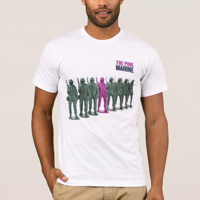 Der rosa MarineT - Shirt (Vorderseite)