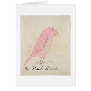 Der rosa Vogel, von 'sechzehn Zeichnungen Comic