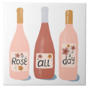 Der Rose Weinliebhaber-Wein-Keramikfliesen den Fliese