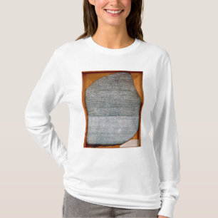 Der Rosetta Stein, von Fort-St. Julien, T-Shirt