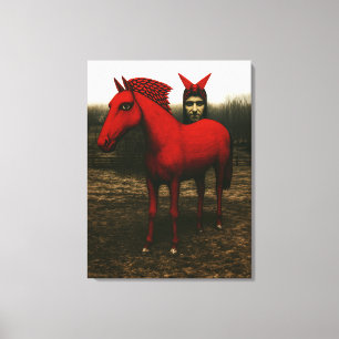 Der Rot Reiter Leinwanddruck