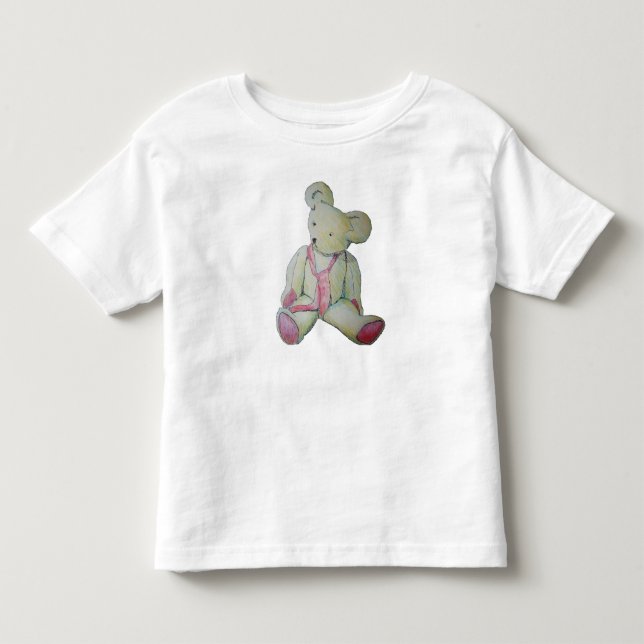 der rote der Entwurf Bogen-Kinder des alten Kleinkind T-shirt (Vorderseite)
