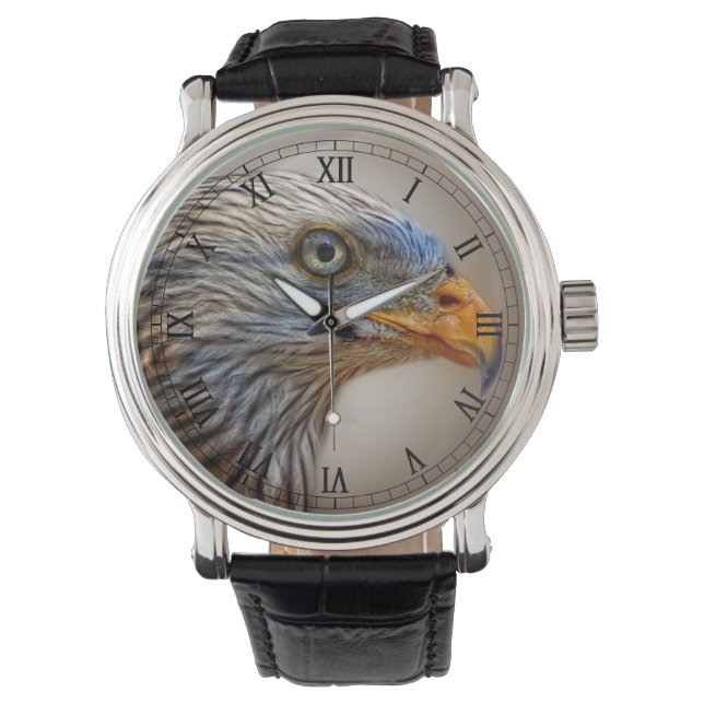 Der rote Drachenvogel Armbanduhr (Vorderseite)