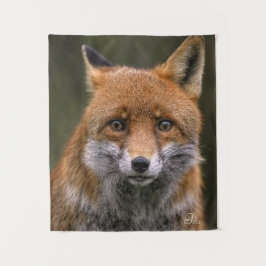 Der rote Fuchs Wandteppich