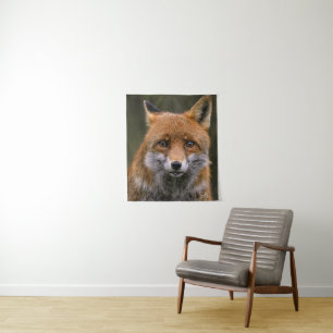 Der rote Fuchs Wandteppich