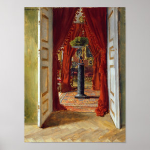 Der rote Raum, 1882 Poster