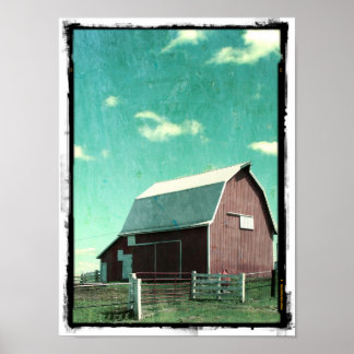 Der rote Stall Poster
