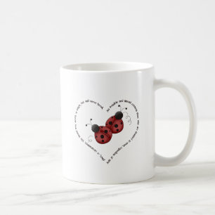 Der rote Thread Kaffeetasse
