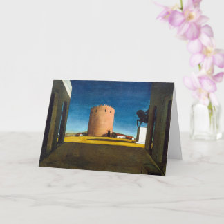 Der Rote Turm | Giorgio de Chirico | Karte
