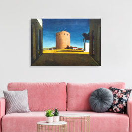 Der Rote Turm | Giorgio de Chirico |  Leinwanddruck