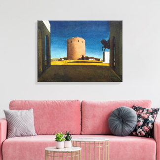 Der Rote Turm | Giorgio de Chirico | Leinwanddruck