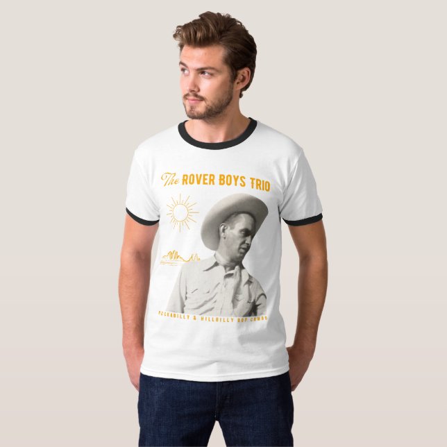 Der Rover Boys Trio Cowboy Ringer-T - Shirt (Vorne ganz)