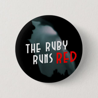 Der Rubin lässt den roten mutigen Knopf - laufen Button